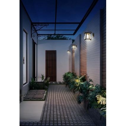 Viking - Dimmable LED solar wall light LED/2W/3,7V IP54 4000K 2000 mAh