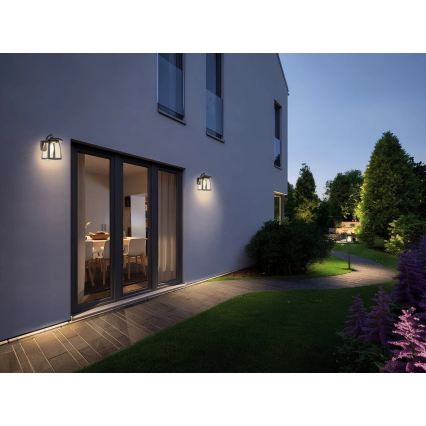 Viking - Dimmable LED solar wall light LED/2W/3,7V IP54 4000K 2000 mAh