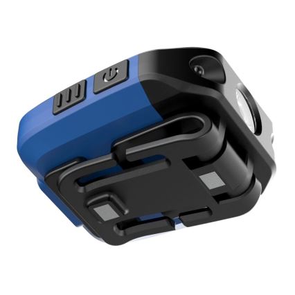 Viking - Dimmable LED Rechargeable Flashlight with Sensor and Red Light LED/5V IPX4 200 lm 500 mAh