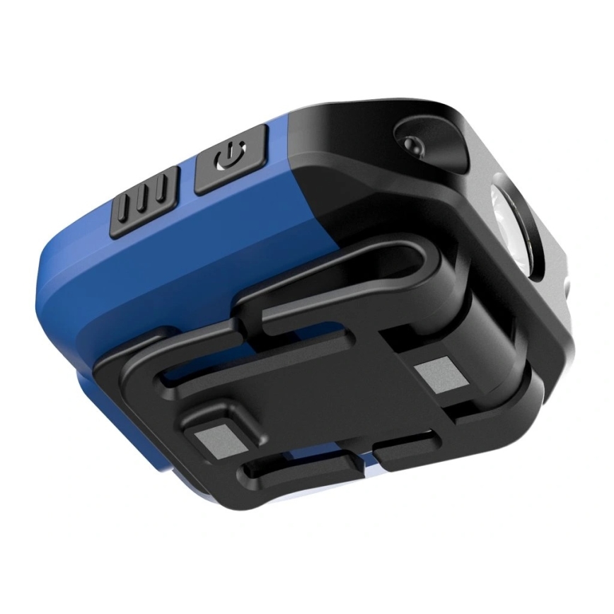 Viking - Dimmable LED Rechargeable Flashlight with Sensor and Red Light LED/5V IPX4 200 lm 500 mAh