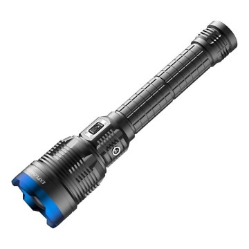 Viking - Dimmable Rechargeable LED Flashlight LED/5V IPX4 8000 lm 5000 mAh