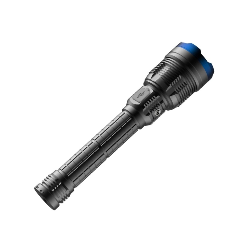 Viking - Dimmable Rechargeable LED Flashlight LED/5V IPX4 8000 lm 5000 mAh