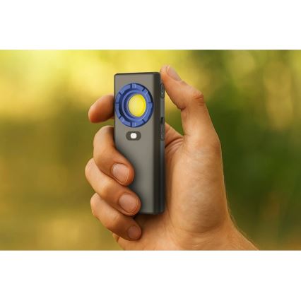 Viking - Dimmable Rechargeable LED Flashlight LED/5V IPX7 1200 lm 2000 mAh