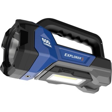 Viking - LED Dimmable Rechargeable Flashlight LED/5V IPX4 1000 lm 8000 mAh