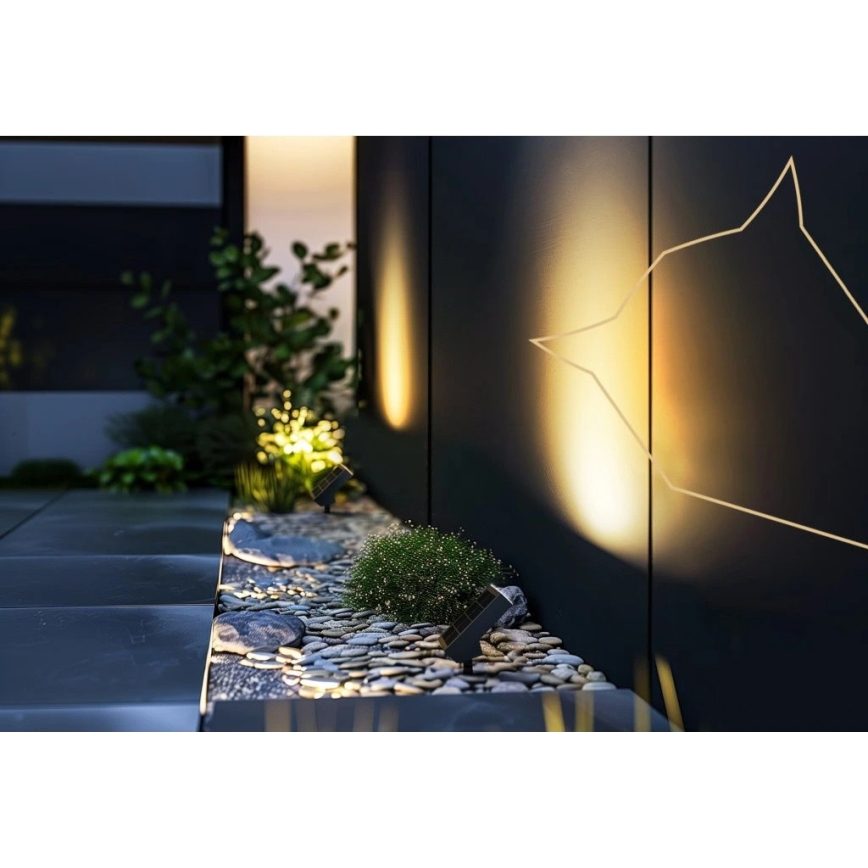 Viking - LED Solar Lamp LED/1.4W/3.7V IP65 3000K