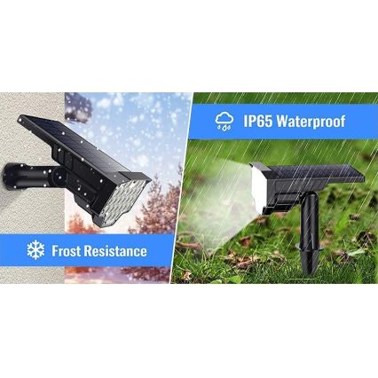 Viking - LED Solar Lamp LED/1W/3.7V IP65 6000K 2200 mAh