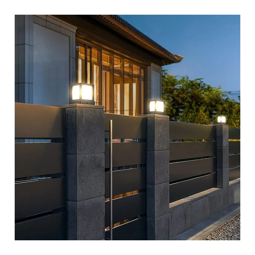 Viking - LED Solar Lamp with Sensor LED/1.4W/3.7V IP54 4000K 2000 mAh