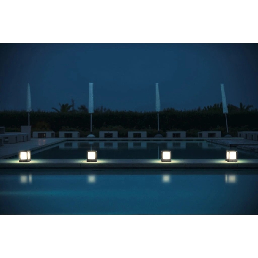 Viking - LED Solar Lamp with Sensor LED/1.4W/3.7V IP54 4000K 2000 mAh