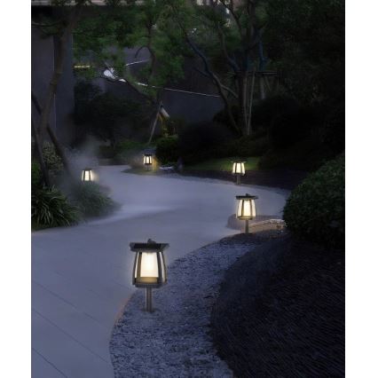 Viking - LED Solar Lamp with Sensor LED/2W/3.7V IP54 4000K 2000 mAh