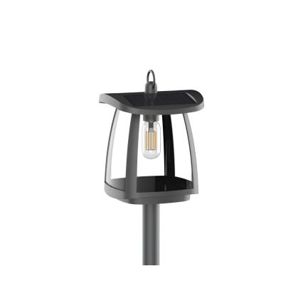 Viking - LED Solar Lamp with Sensor LED/2W/3.7V IP54 4000K 2000 mAh