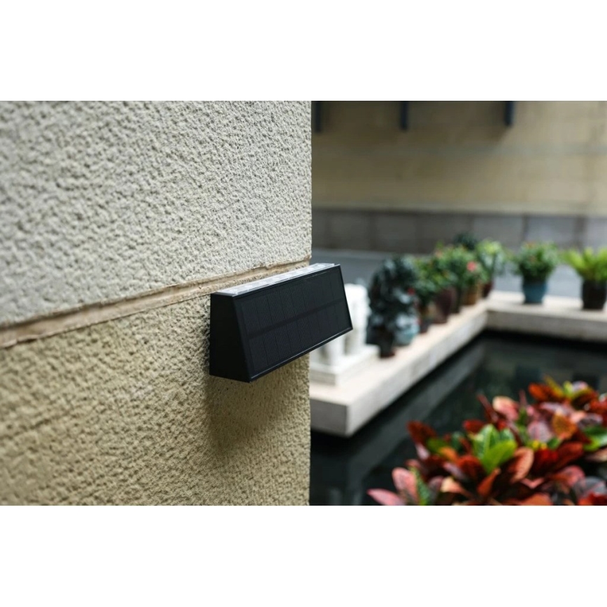 Viking - LED Solar Wall Light LED/1.3W/3.7V IP44 4000K 2000 mAh