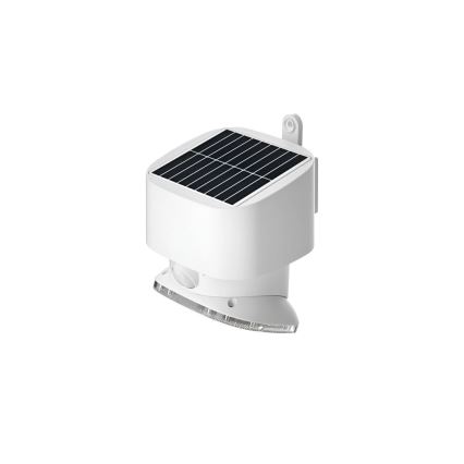Viking - LED Solar Wall Light with Sensor LED/1W/3,7V IP44 3000/4000K 4000 mAh