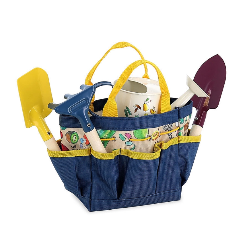 Vilac - Garden bag with tools and a watering can