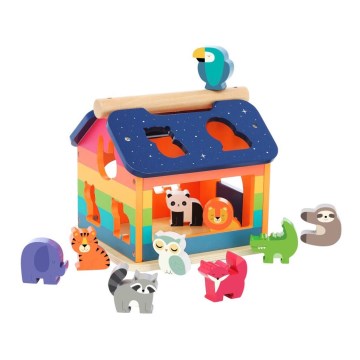 Vilac - Jigsaw Rainbow house