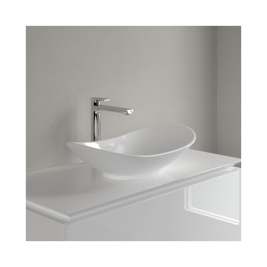 Villeroy & Boch 411060R1 - Countertop washbasin MY NATURE 61x36 cm ceramic/white