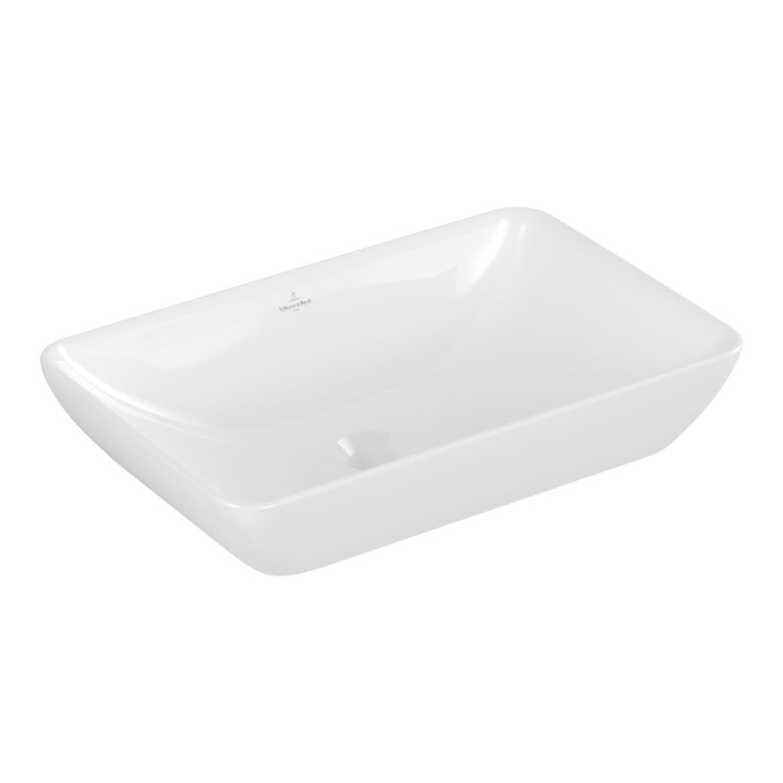 Villeroy & Boch 41135501 - VENTICELLO Countertop Basin 55.5 x 36 cm, Ceramic/White