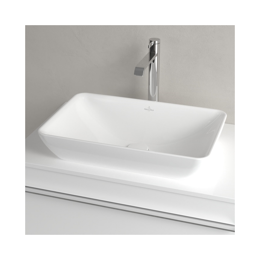 Villeroy & Boch 41135501 - VENTICELLO Countertop Basin 55.5 x 36 cm, Ceramic/White