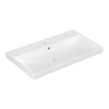Villeroy & Boch 41568001 - AVENTO Wall-hung Basin 80x47 cm, Ceramic/White