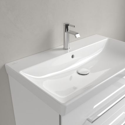 Villeroy & Boch 41568001 - AVENTO Wall-hung Basin 80x47 cm, Ceramic/White