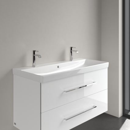 Villeroy & Boch 4156A401 - AVENTO Wall-hung Washbasin 100 x 47 cm, Ceramic/White