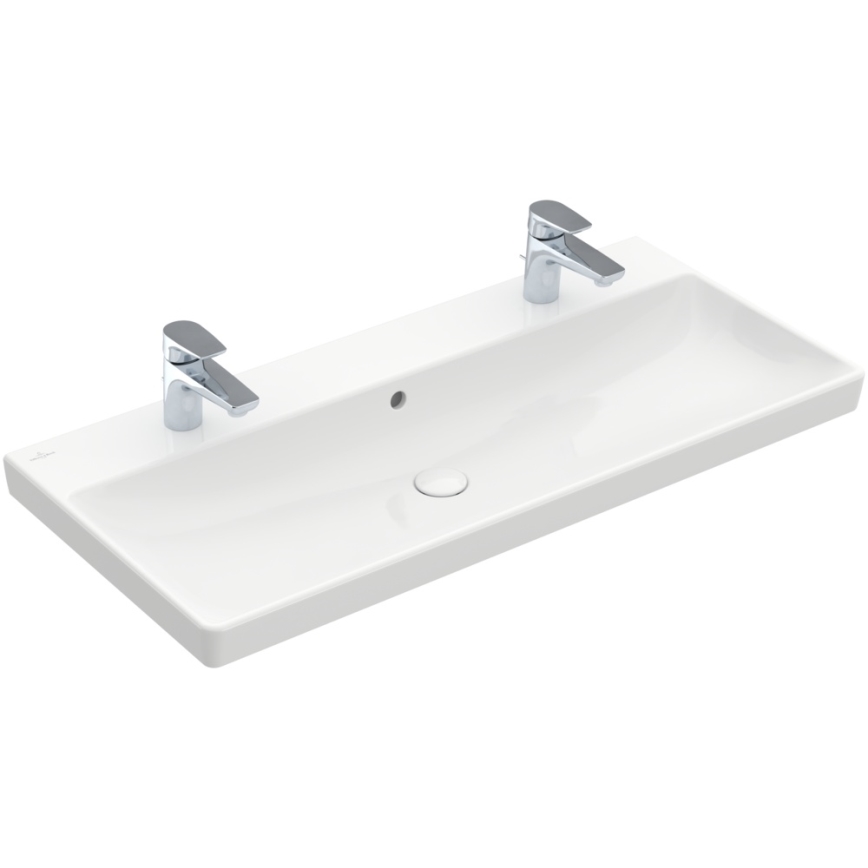 Villeroy & Boch 4156A401 - AVENTO Wall-hung Washbasin 100 x 47 cm, Ceramic/White