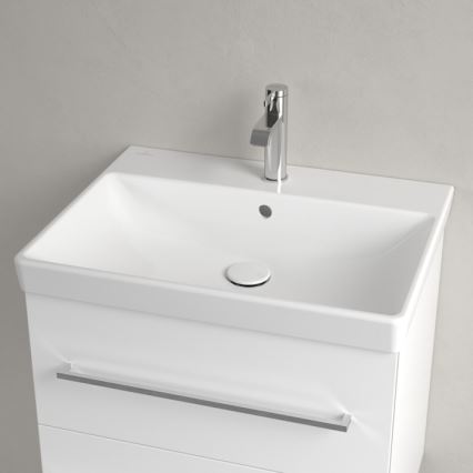 Villeroy & Boch 41586001 - AVENTO Wall-hung Washbasin 60 x 47 cm Ceramic/White