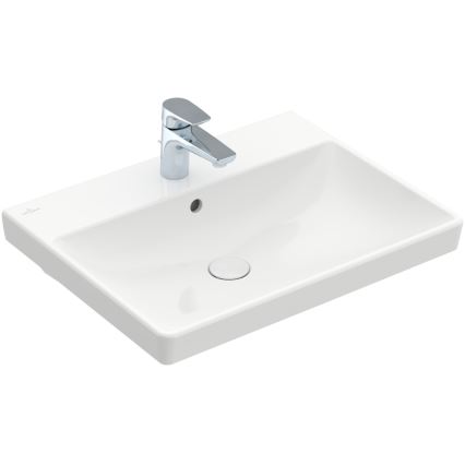 Villeroy & Boch 41586001 - AVENTO Wall-hung Washbasin 60 x 47 cm Ceramic/White