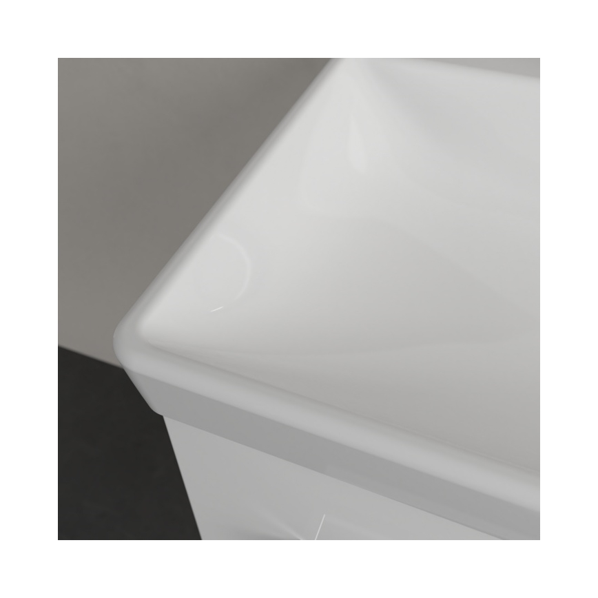Villeroy & Boch 41586501 - AVENTO Recessed Washbasin 65 x 47 cm, Ceramic/White