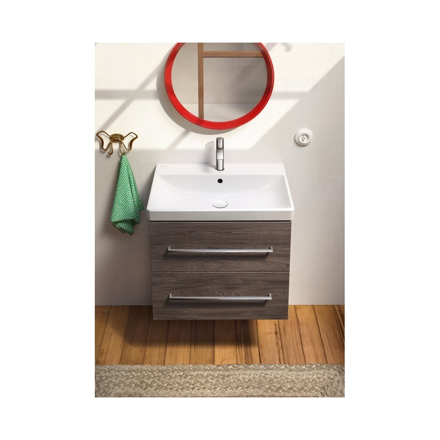 Villeroy & Boch 41586501 - AVENTO Recessed Washbasin 65 x 47 cm, Ceramic/White