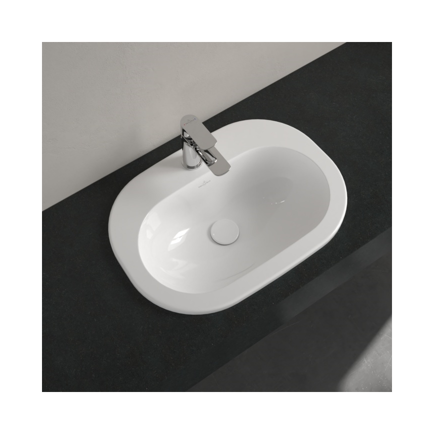 Villeroy & Boch 41615601 - Built-in washbasin O.NOVO 56x40,5 cm ceramic/white