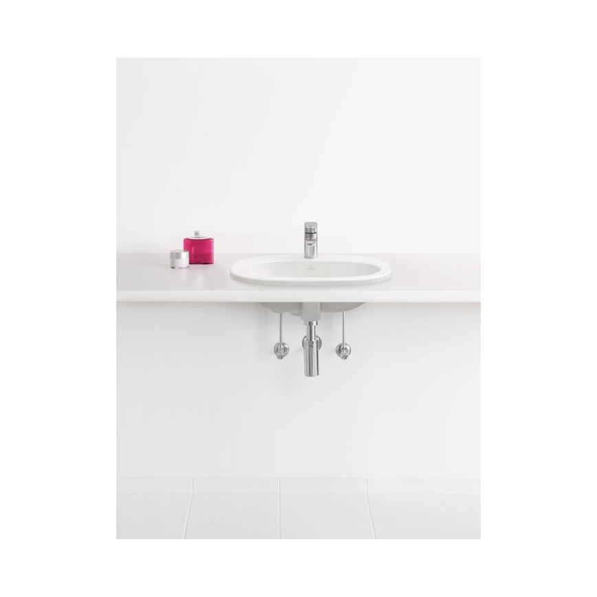Villeroy & Boch 41615601 - Built-in washbasin O.NOVO 56x40,5 cm ceramic/white