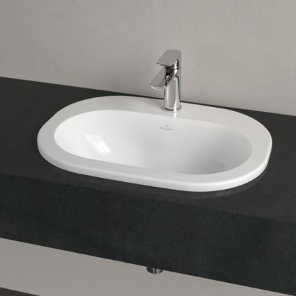 Villeroy & Boch 416156R1 - O.NOVO Recessed Washbasin 56x41 cm Ceramic/White