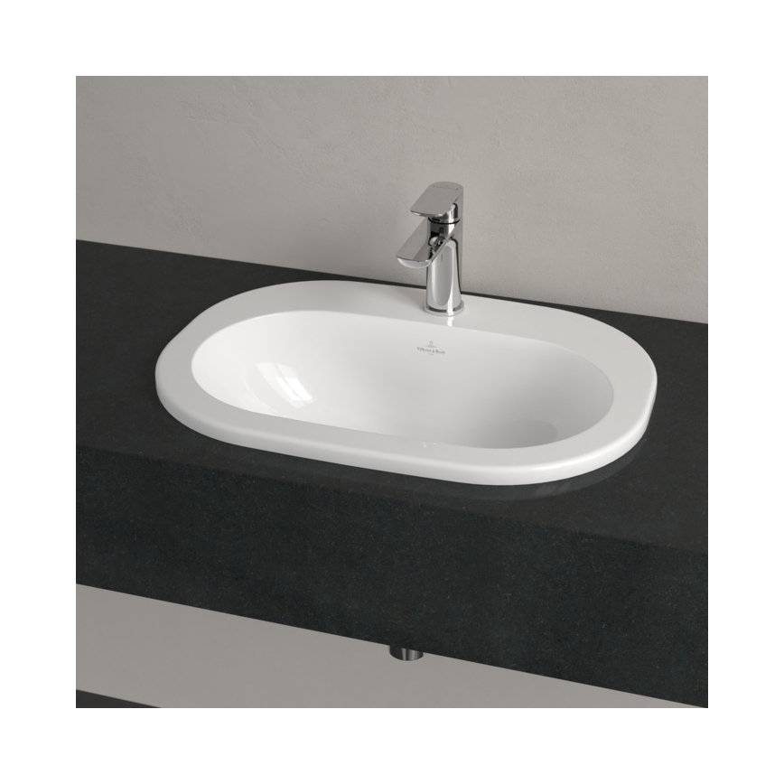 Villeroy & Boch 416156R1 - O.NOVO Recessed Washbasin 56x41 cm Ceramic/White