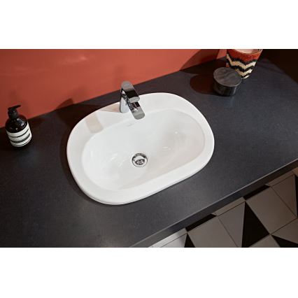 Villeroy & Boch 416156R1 - O.NOVO Recessed Washbasin 56x41 cm Ceramic/White