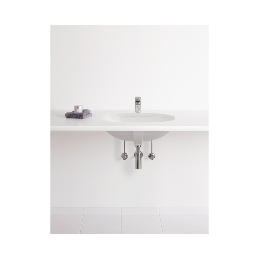 Villeroy & Boch 41626001 - O.NOVO Inset Washbasin 60x35 cm Ceramic/White