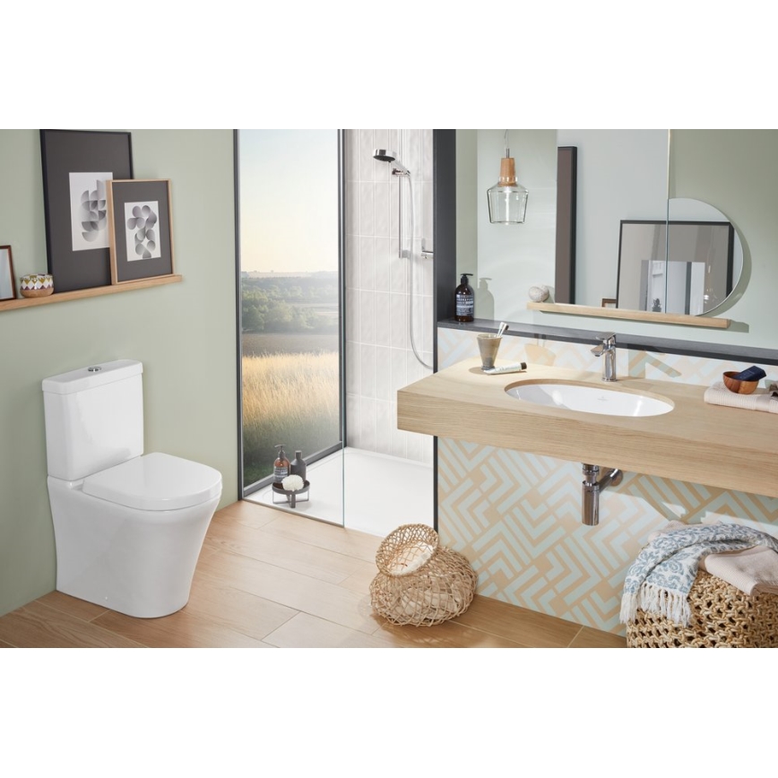 Villeroy & Boch 41626001 - O.NOVO Inset Washbasin 60x35 cm Ceramic/White