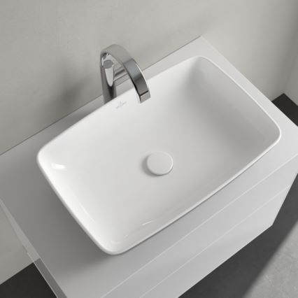 Villeroy & Boch 417258BCT8 - ARTIS Countertop Washbasin, 58 x 38.5 cm, Ceramic/Black