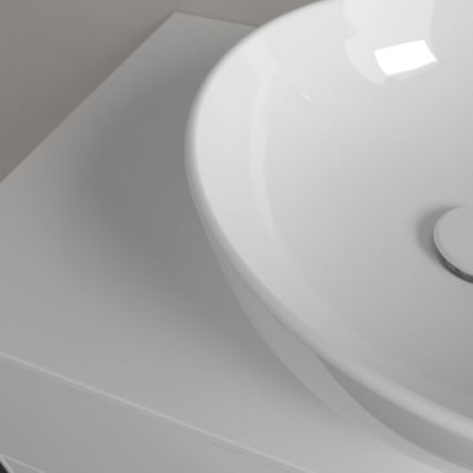 Villeroy & Boch 417943R1 - ARTIS countertop basin Ø 43 cm ceramic/white