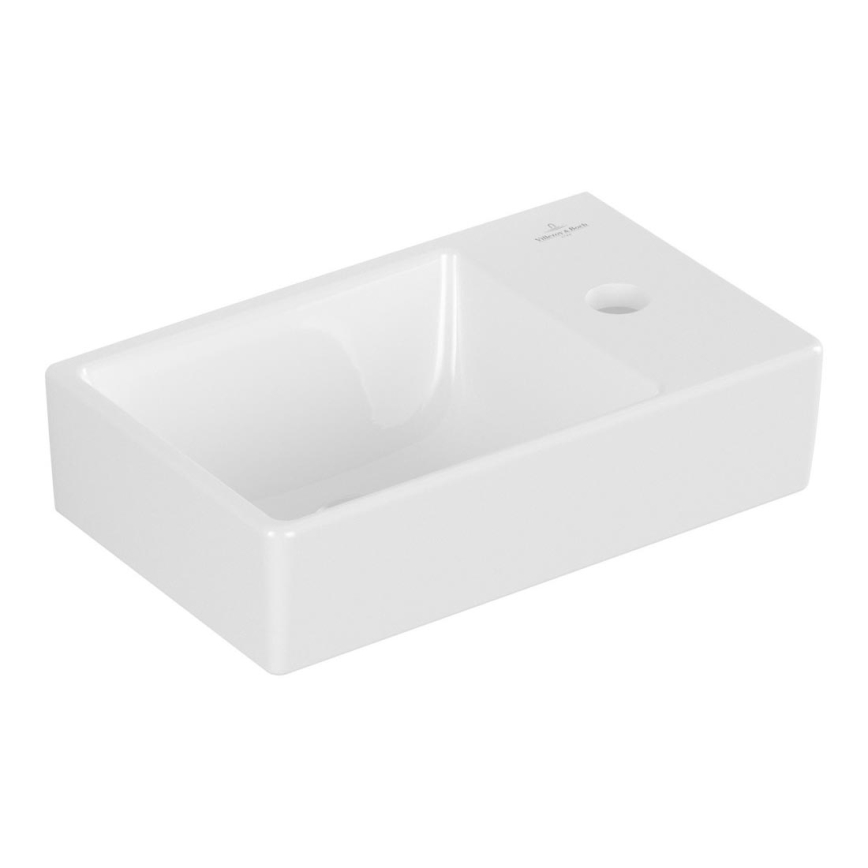 Villeroy & Boch 43003L01 - AVENTO Wall-hung Washbasin 36 x 22 cm, Ceramic/White