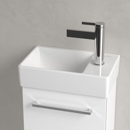 Villeroy & Boch 43003L01 - AVENTO Wall-hung Washbasin 36 x 22 cm, Ceramic/White