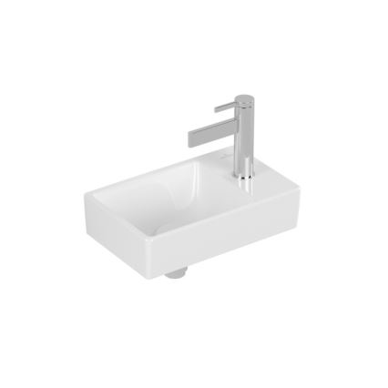 Villeroy & Boch 43003L01 - AVENTO Wall-hung Washbasin 36 x 22 cm, Ceramic/White