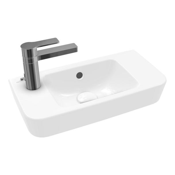 Villeroy & Boch 4342L501 - Wall-hung washbasin O.NOVO 50x25 cm ceramic/white