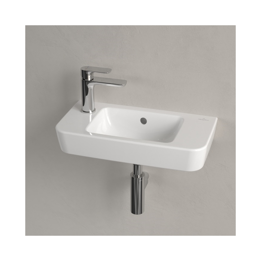 Villeroy & Boch 4342L501 - Wall-hung washbasin O.NOVO 50x25 cm ceramic/white