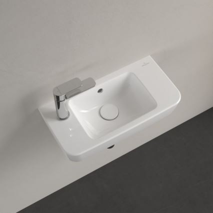 Villeroy & Boch 4342L501 - Wall-hung washbasin O.NOVO 50x25 cm ceramic/white