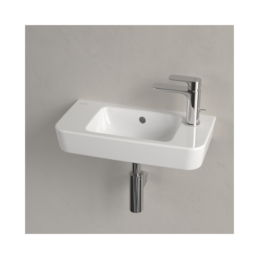 Villeroy & Boch 4342R501 - Wall-hung washbasin O.NOVO 50 x 25 cm ceramic/white