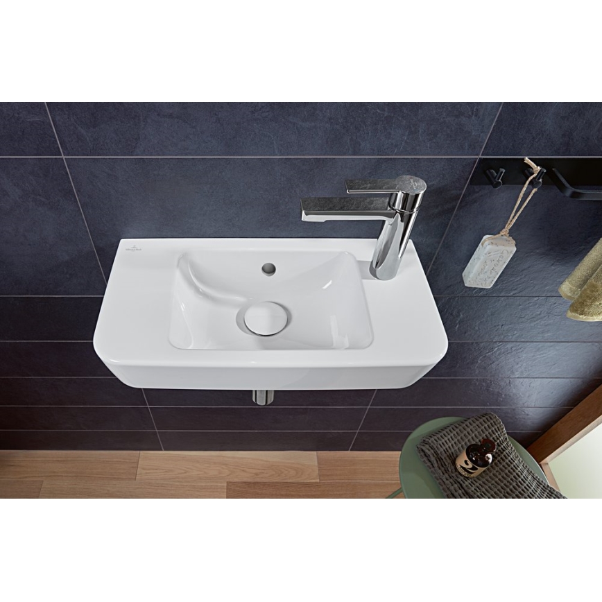 Villeroy & Boch 4342R501 - Wall-hung washbasin O.NOVO 50 x 25 cm ceramic/white
