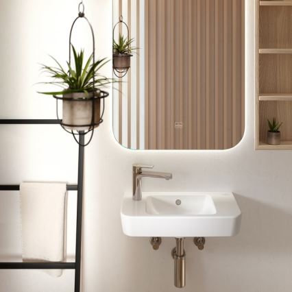 Villeroy & Boch 4342R501 - Wall-hung washbasin O.NOVO 50 x 25 cm ceramic/white