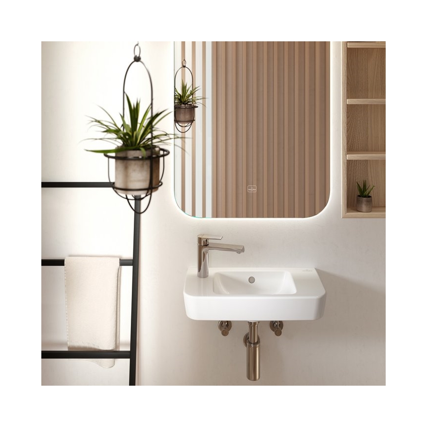 Villeroy & Boch 4342R501 - Wall-hung washbasin O.NOVO 50 x 25 cm ceramic/white