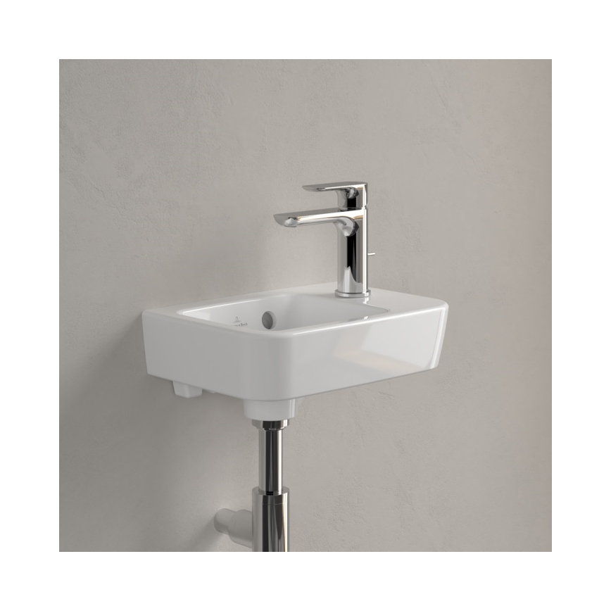 Villeroy & Boch 43433601 - O.NOVO Wall-hung Washbasin 36 x 25 cm Ceramic/White