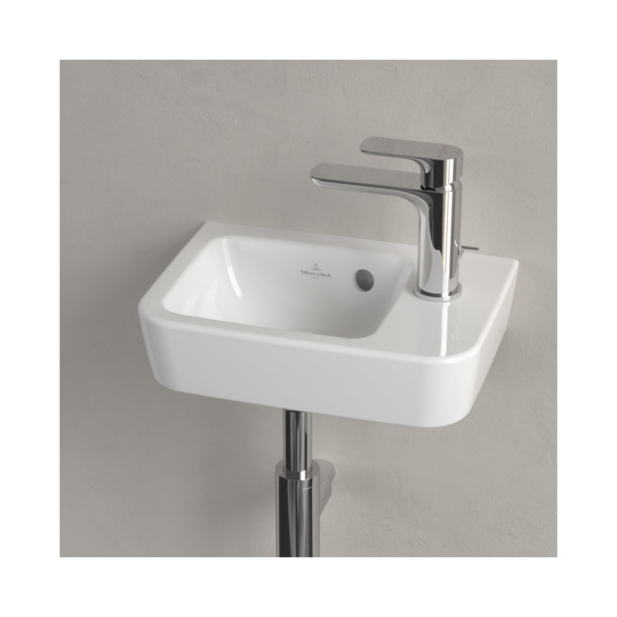 Villeroy & Boch 43433601 - O.NOVO Wall-hung Washbasin 36 x 25 cm Ceramic/White